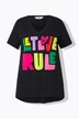 T-shirt, A-form, LOVE-flokprint