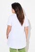 T-shirt, A-form, LOVE-flokprint