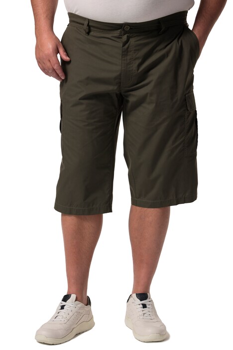 Cargo capri kalhoty Men+, UV ochrana, ochrana proti hmyzu, elastický pas, do 8XL