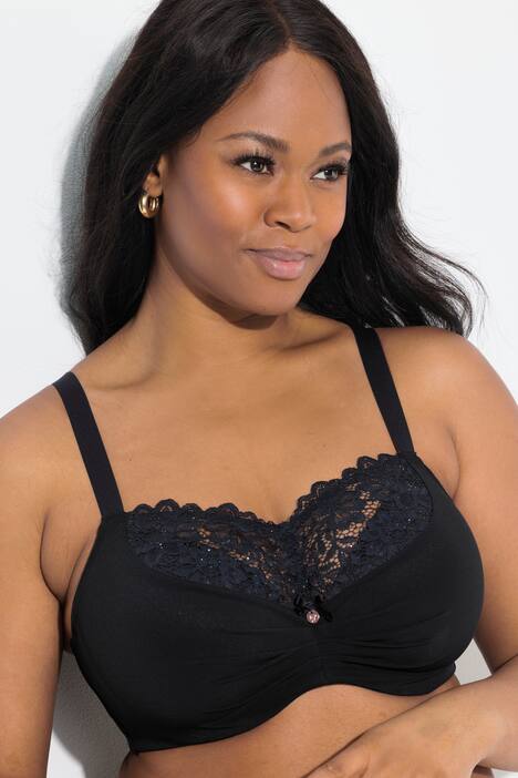 Soutien-gorge TruYou avec dentelle, armatures et bonnets souples - bonnet B-F