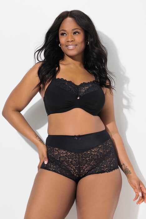 Panty TruYou taille haute, avec dentelle