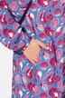 Midikjole, muslinger, oversize, V-udskæring, lange ærmer
