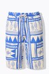 Eco Cotton Fish Print Shorts