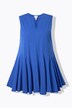 Top, coupe A-ligne, encolure tunique, sans manches, coton biologique