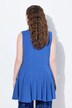 Top, coupe A-ligne, encolure tunique, sans manches, coton biologique