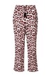 Kalhoty Rose, leopardí vzor, široké nohavice, elastický pas