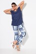 Pantalon Sienna en jersey. Motif cercles. Taille élastique et jambe étroite
