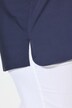 T-shirt, materiaalmix, A-lijn, V-hals, korte mouw