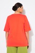 T-shirt, gevlochten sierboordje, ronde hals, korte mouwen