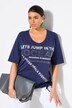 Ocean Graphic Placement Lettering Tee