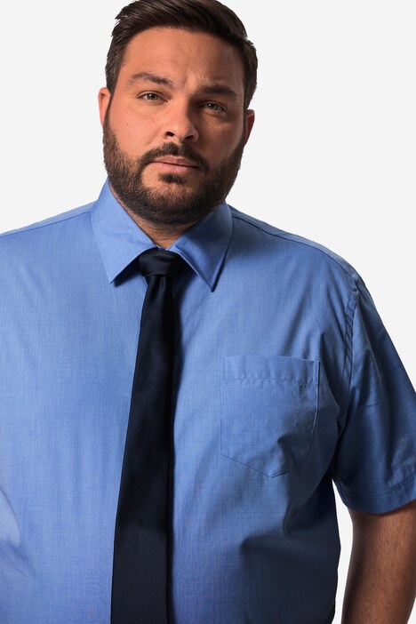 Men+ business-skjorte, korte ærmer, EasyCare, Kent-krave, Comfort Fit, op til str. 8 XL