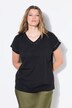 Camiseta, oversize, remaches, lavado ácido