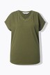 Camiseta, oversize, remaches, lavado ácido