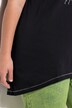 T-shirt, Comfort pasform, skrifttræk af neon-rhinsten