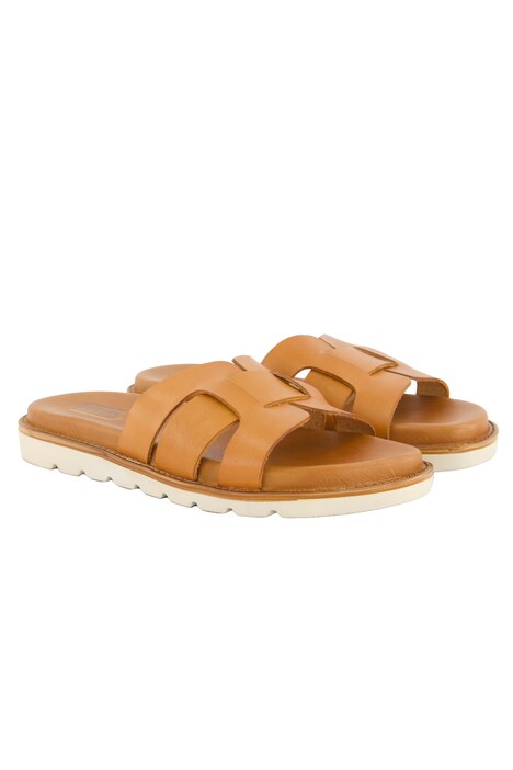 Kožené sandály, Camel Active, komfortní šířka