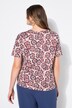 Camiseta, amplia, con estampado de flores