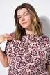 Camiseta, amplia, con estampado de flores
