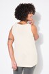 Blusetopp, A-linje, paljetter/mesh