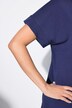 T-shirt, bloemen, oversized, ronde hals, korte mouwen