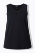 Top, cut-out, A-lijn, hartvormige hals, mouwloos