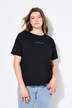 T-Shirt, oversize, skrift-struktur