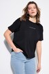 T-Shirt, oversize, skrift-struktur