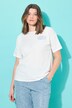T-shirt oversize, imprimé / broderie
