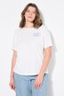 T-shirt oversize, imprimé / broderie