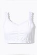 Brassières, lot de 2. Liserés en dentelle. Tissu ajouré