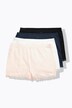 Truse, 4er-pakke, ajourjersey, blonder