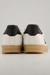 Leder-Sneaker, Veloursleder, Streifen, Weite H