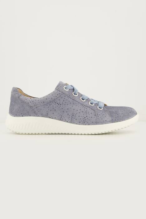 Sneakers en cuir Jomos, gaufrage Bubble, semelle intérieure amovible - largeur K