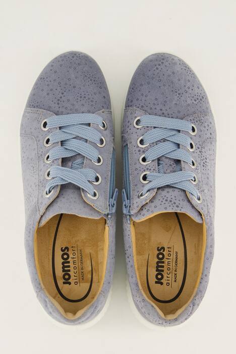 Sneakers en cuir Jomos, gaufrage Bubble, semelle intérieure amovible - largeur K