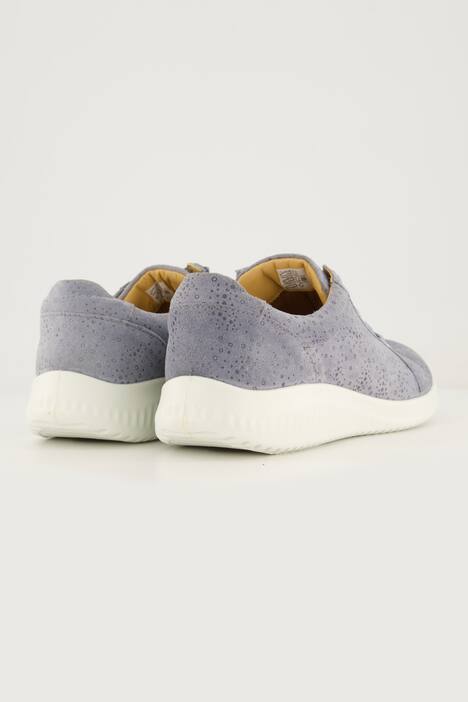 Sneakers en cuir Jomos, gaufrage Bubble, semelle intérieure amovible - largeur K