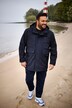 Men+ regnjakke, funksjonell, hette, opptil 8 XL
