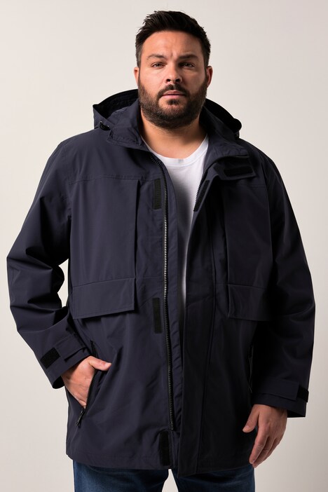 Veste de pluie technique Men+, avec capuche - jusqu'au 8 XL