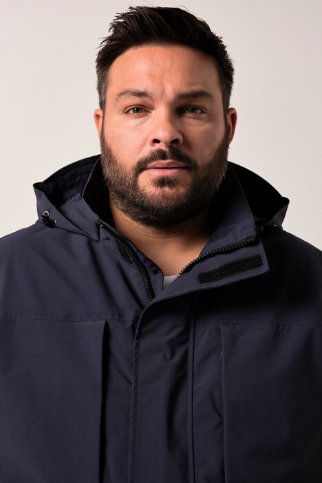 Veste de pluie technique Men+, avec capuche - jusqu'au 8 XL
