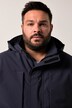 Men+ regnjakke, funksjonell, hette, opptil 8 XL