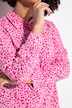 Halenka, oversize, mušelín, leopardí potisk