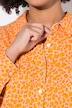 Halenka, oversize, mušelín, leopardí potisk