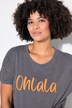T-shirt dal look vintage con scritta OHLALA