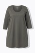 Longshirt, A-Linie, Rundhalsausschnitt, 3/4-Arm