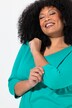 Classic A-Line 3/4 Sleeve Round Neck Knit Tunic