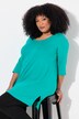 Classic A-Line 3/4 Sleeve Round Neck Knit Tunic