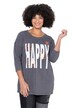 Tričko, Boxy střih, Happy, vintage vzhled