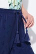 Shorts modello Mary in spugna con palme, taglio della gamba ampio e cintura elastica