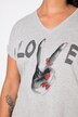 T-skjorte, komfortpassform, LOVE-motiv