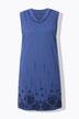 Bigshirts, set van 2, bloemen, V-hals, korte mouw/mouwloos