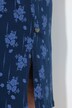 Bigshirts, set van 2, bloemen, V-hals, korte mouw/mouwloos