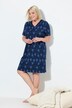Bigshirts, set van 2, bloemen, V-hals, korte mouw/mouwloos